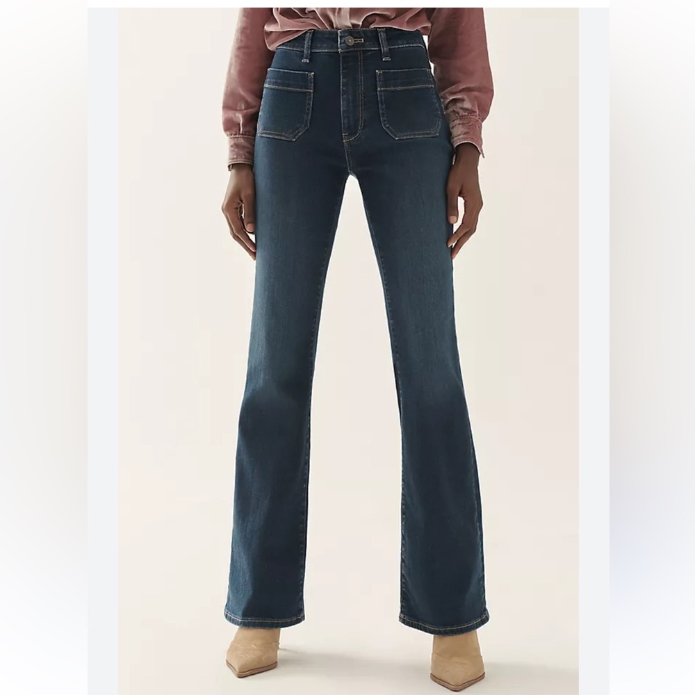 NWT Pilcro The Icon Flare Jeans By Pilcro: Mid-Rise Edition